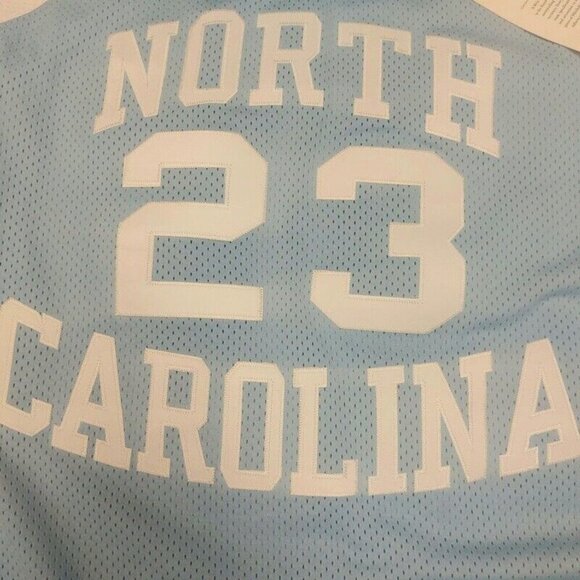 Mitchell & Ness Michael Jordan North Carolina Tar Heels Basketball Jersey Mens L - Picture 3 of 10